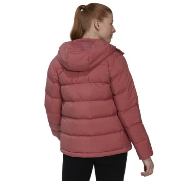 Brand New Women’s Adidas Hooded Short Puffer Coat - Picture 2 of 14